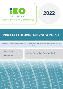 Projekty fotowoltaiczne w Polsce, maj 2022