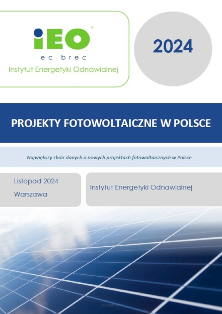 Baza danych „Projekty fotowoltaiczne w Polsce listopad 2024” 