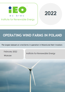 Operating wind farms in Poland 2022