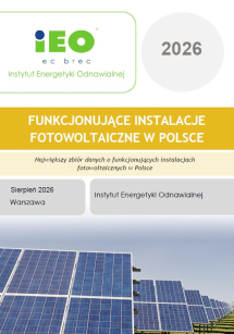 Funkcjonujące Instalacje Fotowoltaiczne w Polsce, Sierpień 2026
