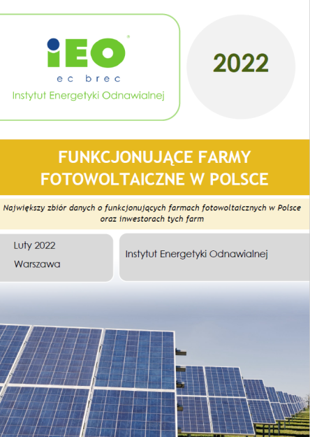 Funkcjonujące Farmy fotowoltaiczne w Polsce 2022